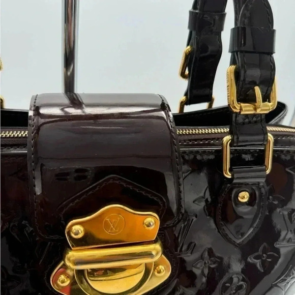 LOUIS VUITTON Melrose Amarante, with 🆓 COA and LV Dust Bag - Picture 12 of 17